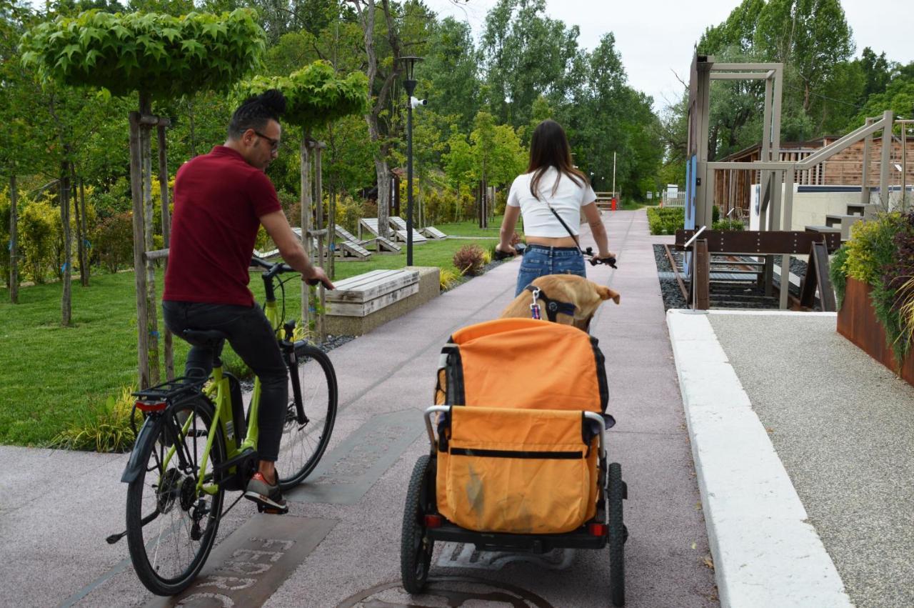 Borgo Stazione Bike Inn Valeggio sul Mincio Kültér fotó