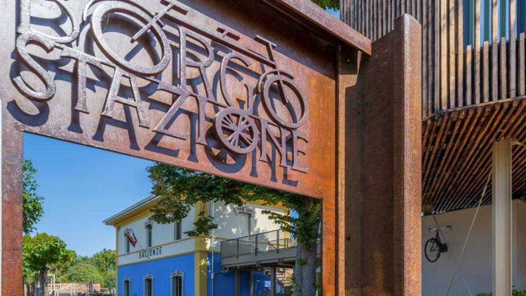 Borgo Stazione Bike Inn Valeggio sul Mincio Kültér fotó